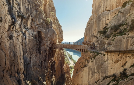 Caminito del Rey: legendarisch wandelpad langs Spaanse rotswanden